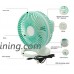 e-joy Oscillating Table Fan 2-Speed Desk Fan Air Circulator Fan USB Powered  Desktop Fans - B01DPA1NYS